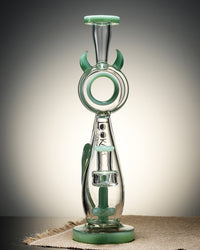 Lookah 11.7 " Cool Devil Percolator Elegant Cat Bong