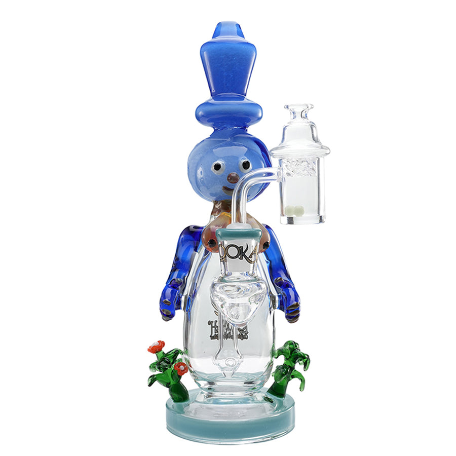 Lookah Rig 12” Cute Garden Buddy Glass Dab Rig