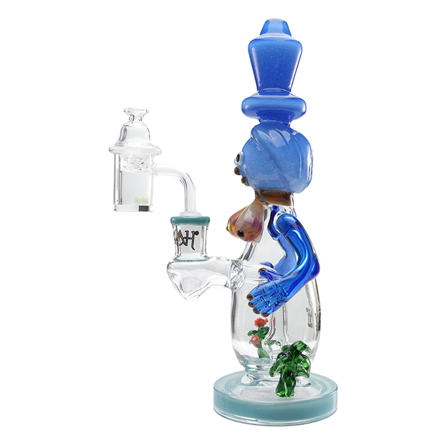 Lookah Rig 12” Cute Garden Buddy Glass Dab Rig