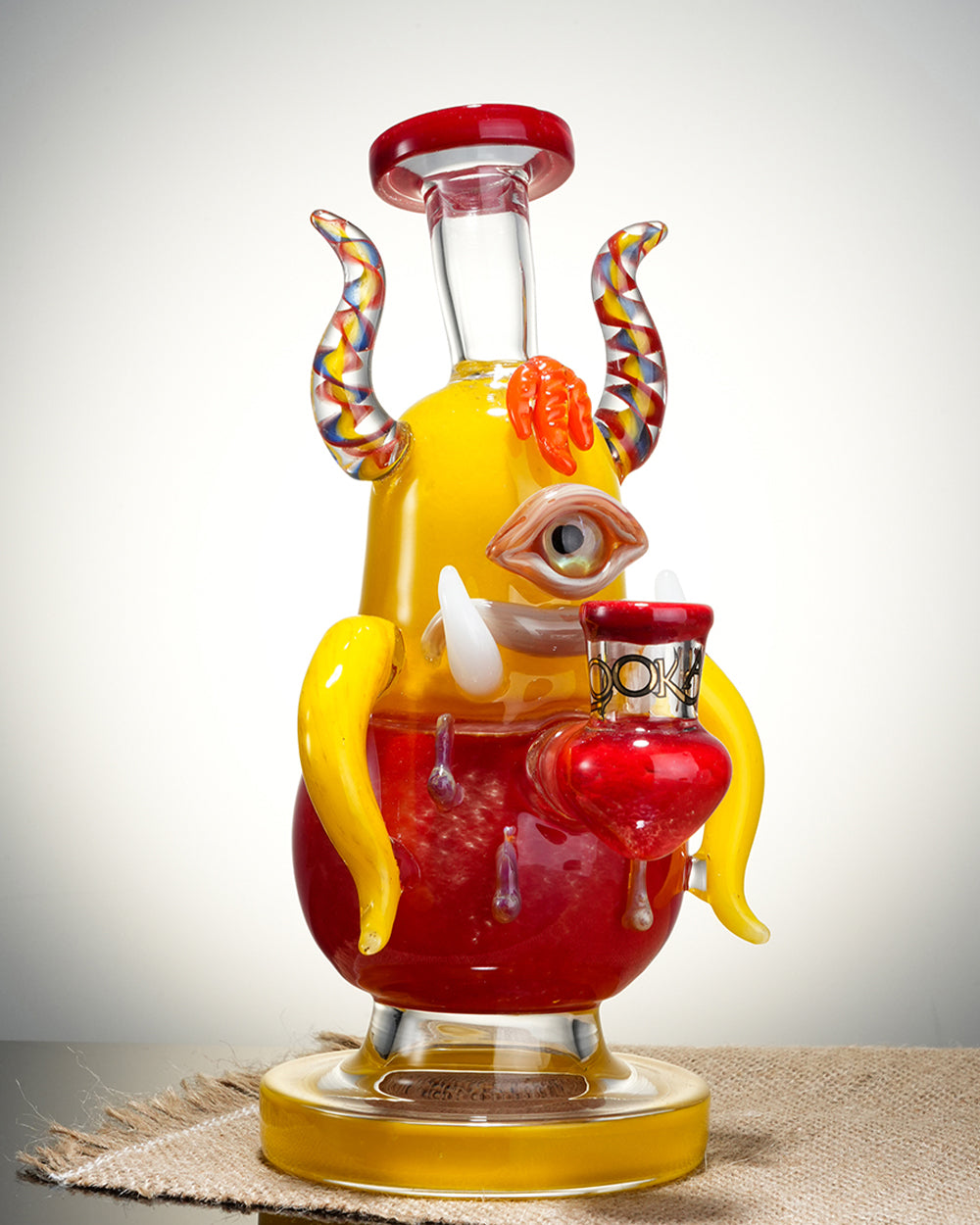 Lookah Bong 8" Cute Mini Monster Bong