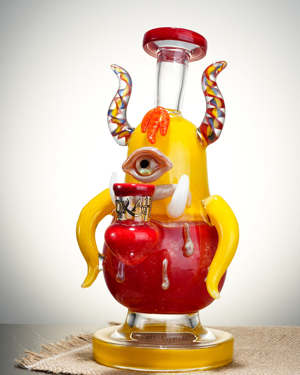 Lookah Bong 8" Cute Mini Monster Bong