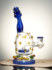 Lookah Bong 9" Cute Mushroom Glass Bong