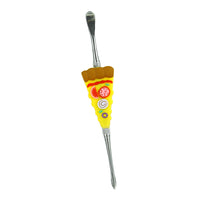 Funny pizza Scoop Metal Dab Tool