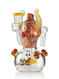 LOOKAH Ash Catcher 14mm 90° Demonic Glass Ash Catcher