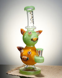 Lookah Bong 10" Cute Piggy Glass Bong
