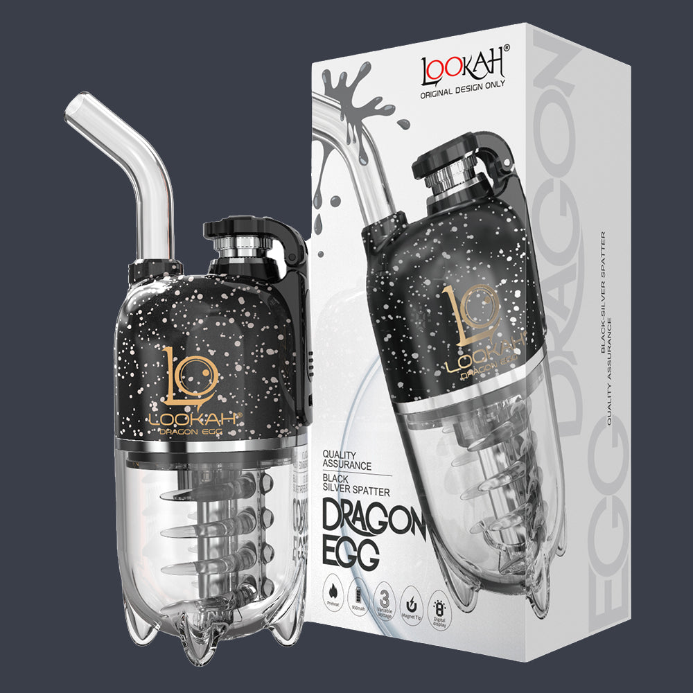 LOOKAH Dragon Egg Spatter Electric Dab Rig