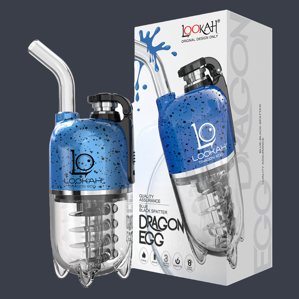 LOOKAH Dragon Egg Spatter Electric Dab Rig