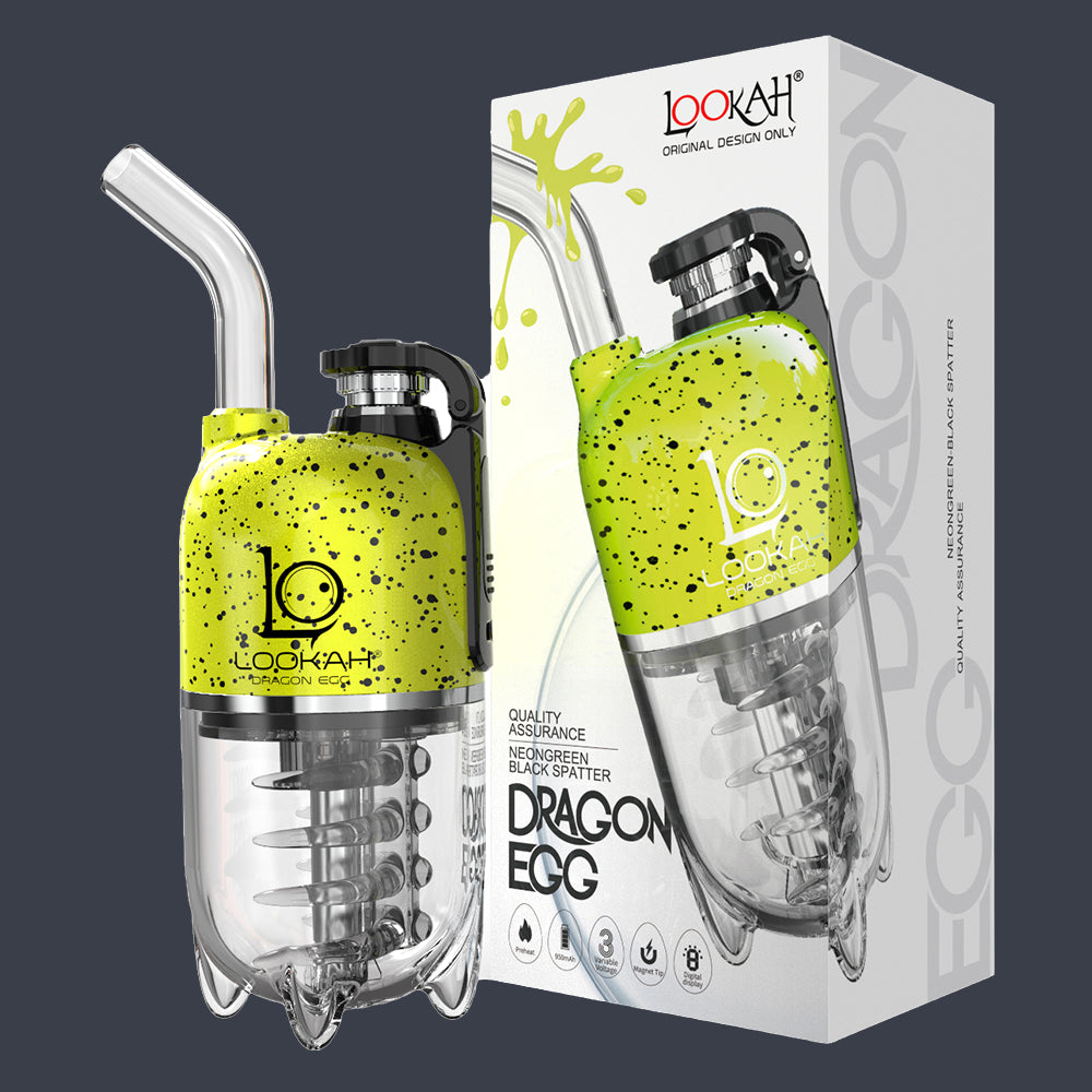 LOOKAH Dragon Egg Spatter Electric Dab Rig
