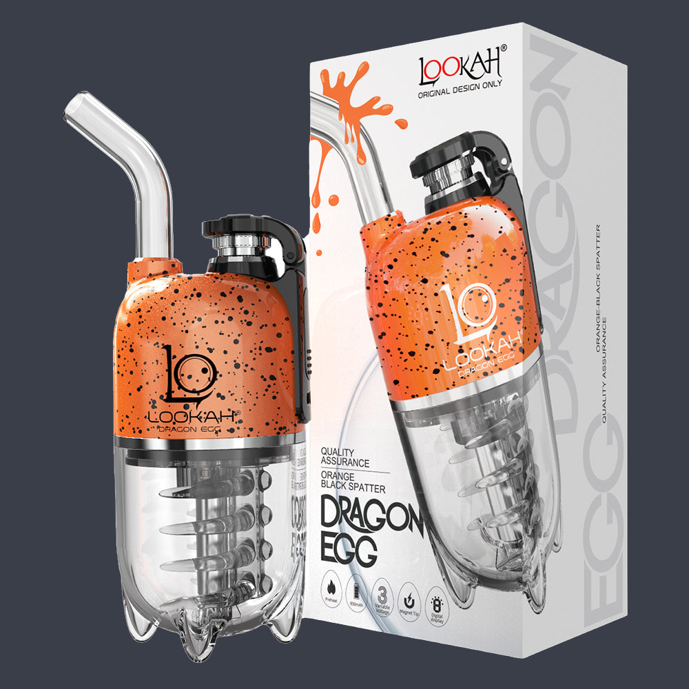LOOKAH Dragon Egg Spatter Electric Dab Rig