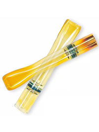 80mm Dripping With Gold and Silver Glass Chillum
