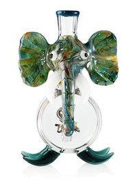 LOOKAH Ash Catcher 14mm 90° Cute Elephant Glass Ash Catcher