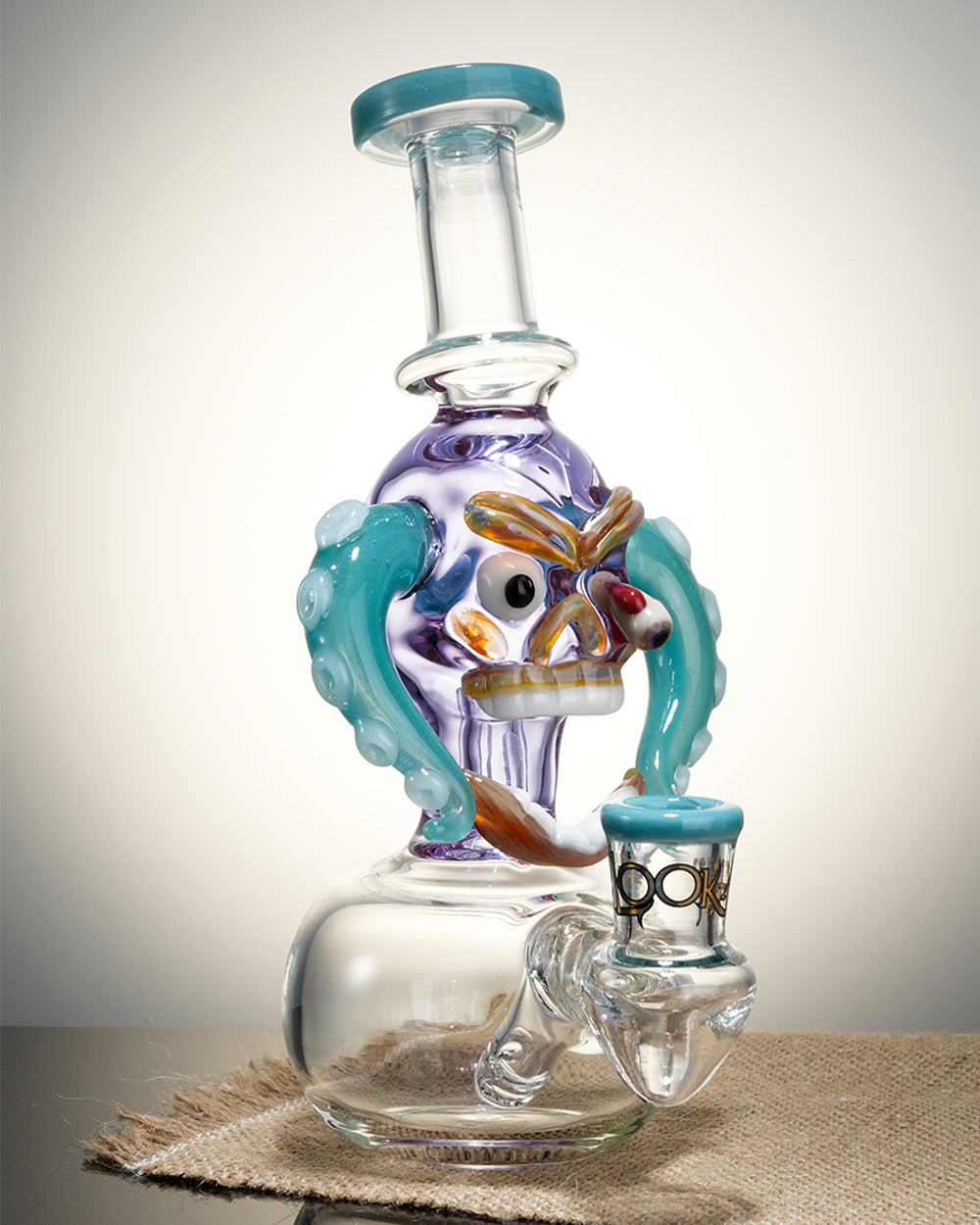 Lookah Rig 10“ Cool Tentacle Terror Dab Rig