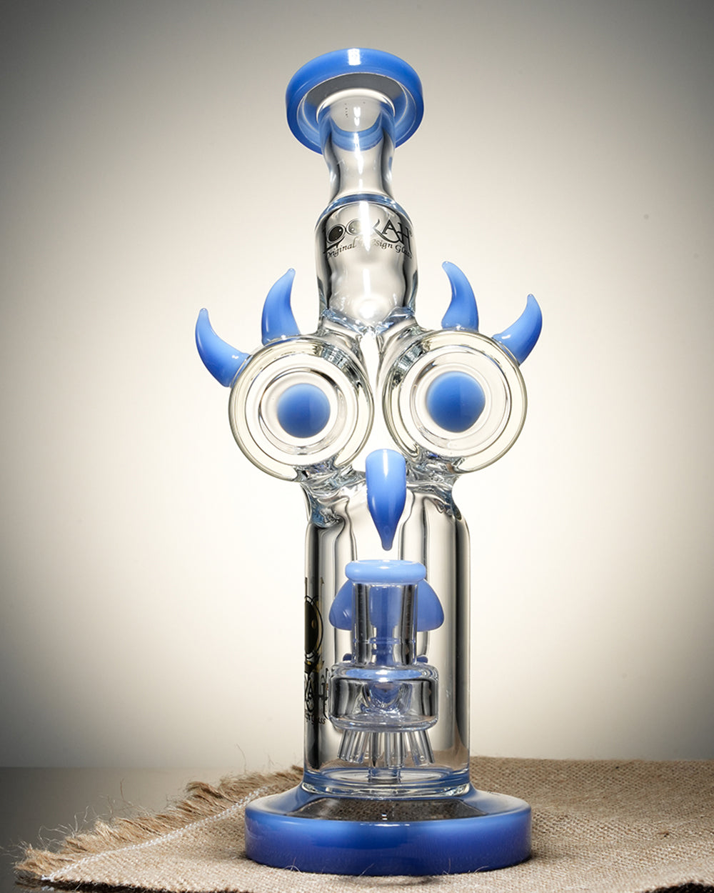 Lookah 10" Cute Recycler Jellyfish Percolator Fantasy Bird Bong
