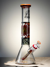 Lookah Bong 19" Flame Beaker Ice Catcher Bong