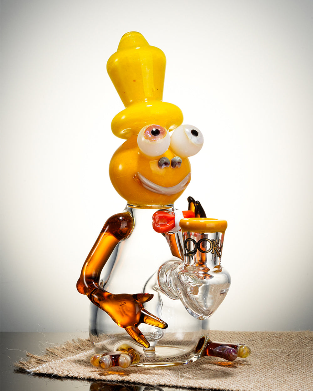 Lookah Rig 10" Cute Funny Frog Dab Rig