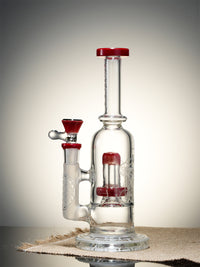 TATAOO Bong 9" Small Galaxy Sovereignty showerhead perc Glass Bong