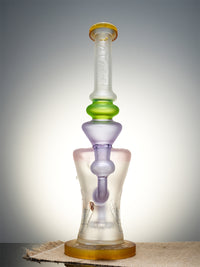 Lookah Bong 12 " Geode Percolator Glass Bong