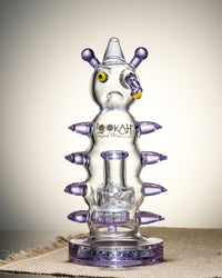 Lookah Rig 8" Mini Percolator Grumpy Caterpillar Dab Rig