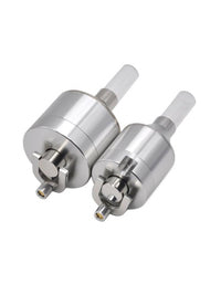 2 Layers Hand-Cranked Aluminum alloy Herb Grinder with Funnel