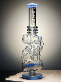 Lookah Bong 17" Honeycomb Recycler Bong
