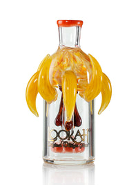 LOOKAH Ash Catcher 14mm 90° Horned Glass ash Catcher with Showerhead Perc