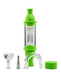 10mm Lighthouse Glass Percolator Silicone Nectar Collector Kit