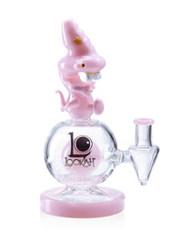 Lookah Bong 9'' Mini Cute Big Head Dinosaur Glass Bong