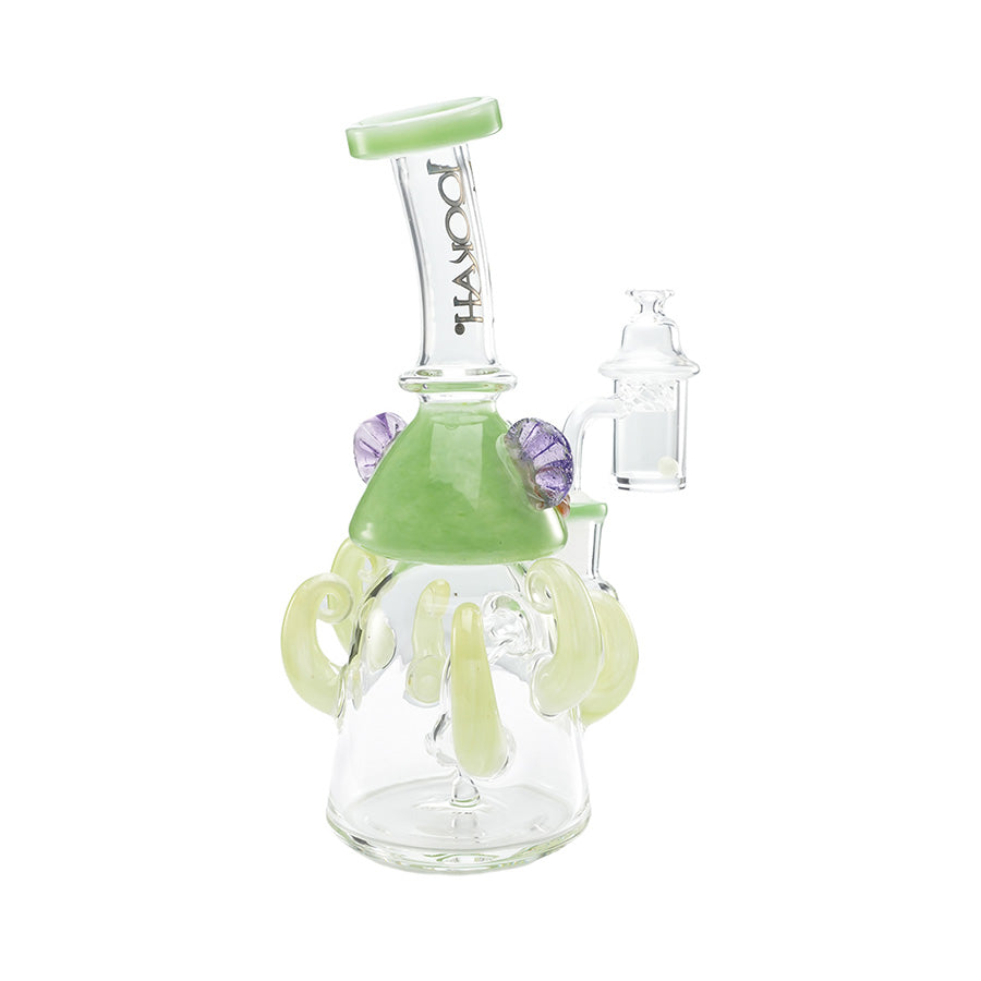 Lookah Rig 10" Cute Six-Eyed Octopus Dab Rig