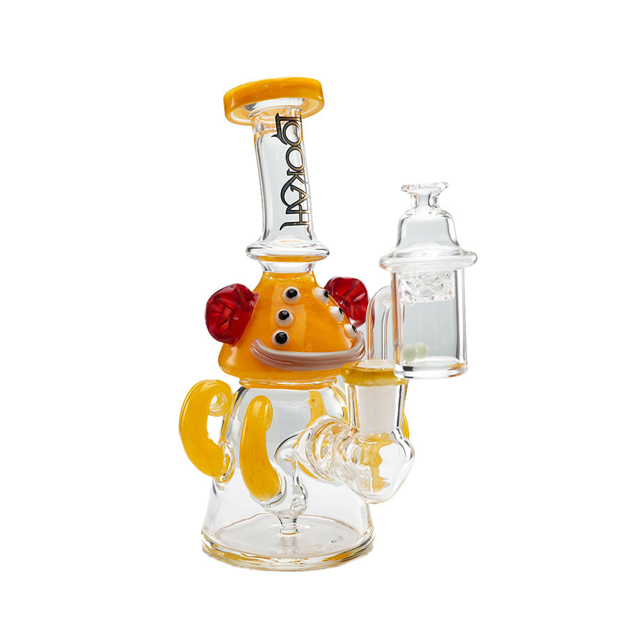 Lookah Rig 10" Cute Six-Eyed Octopus Dab Rig