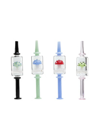 Mushroom Diffuser Glass Dab Straw