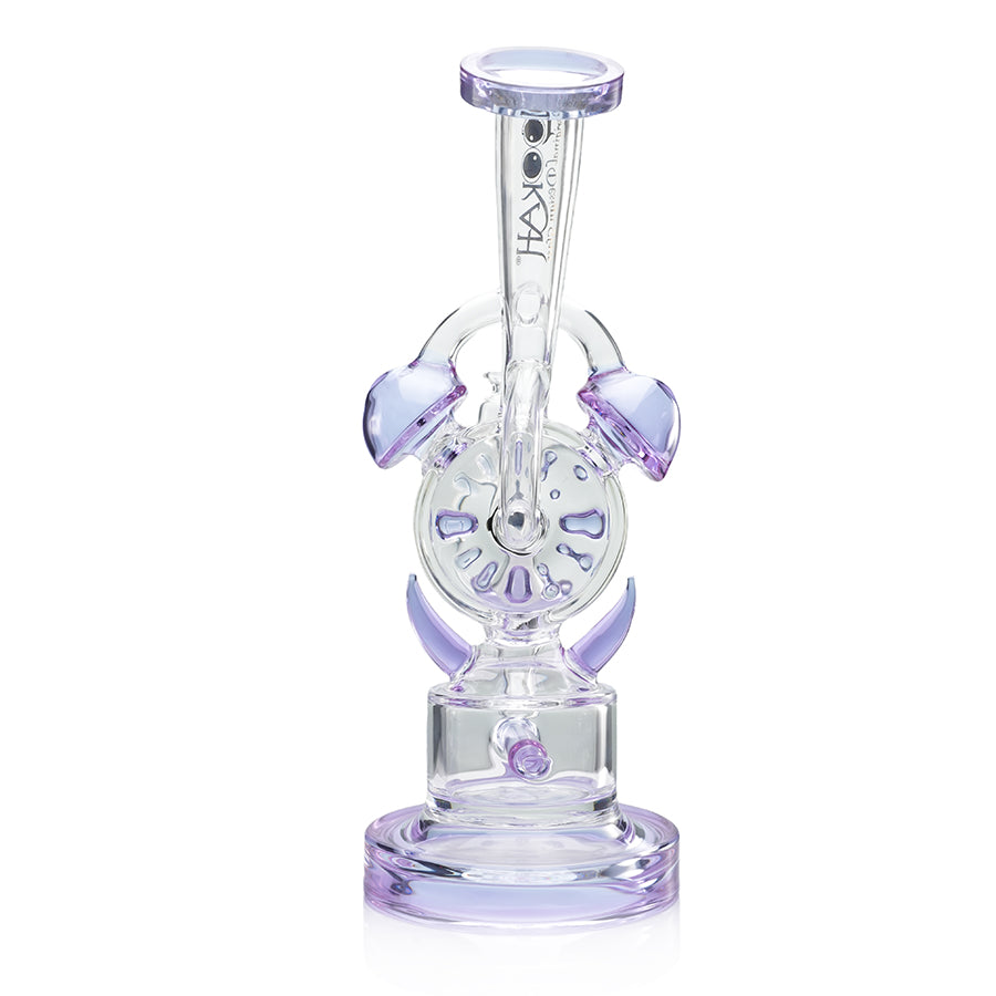 Lookah Bong 10" Percolator Timeless Clock Glass Bong