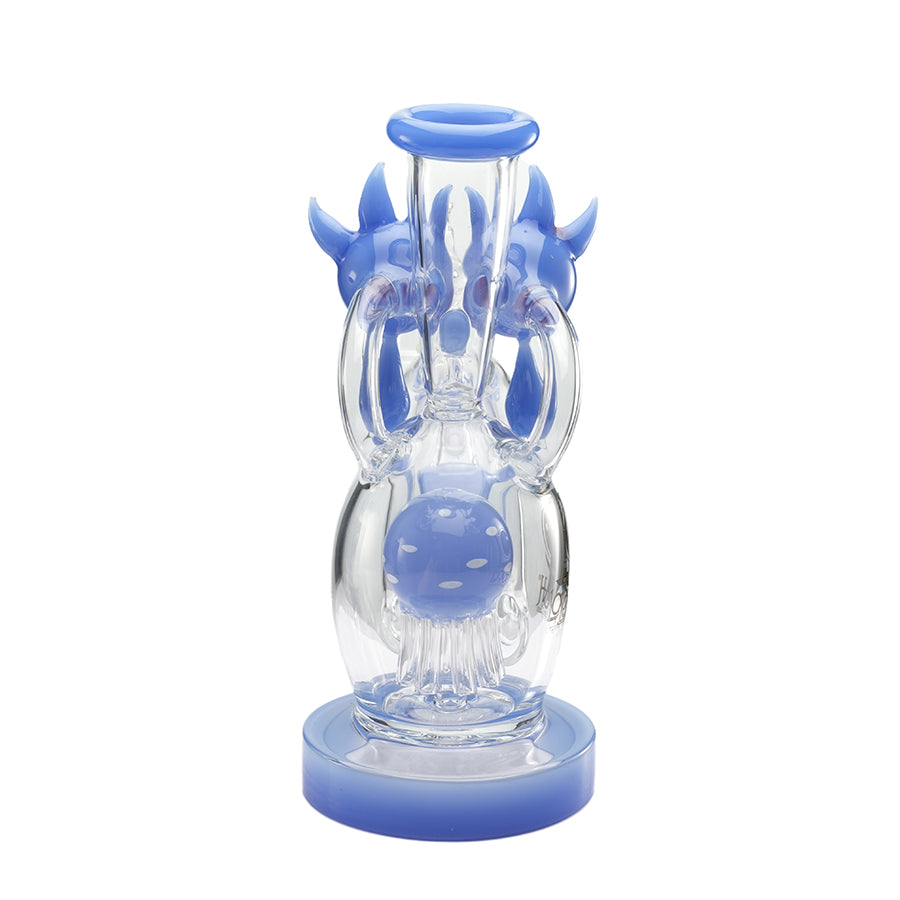 Lookah Rig 8“ Mini Recycler Big Eyes Glass Dab Rig