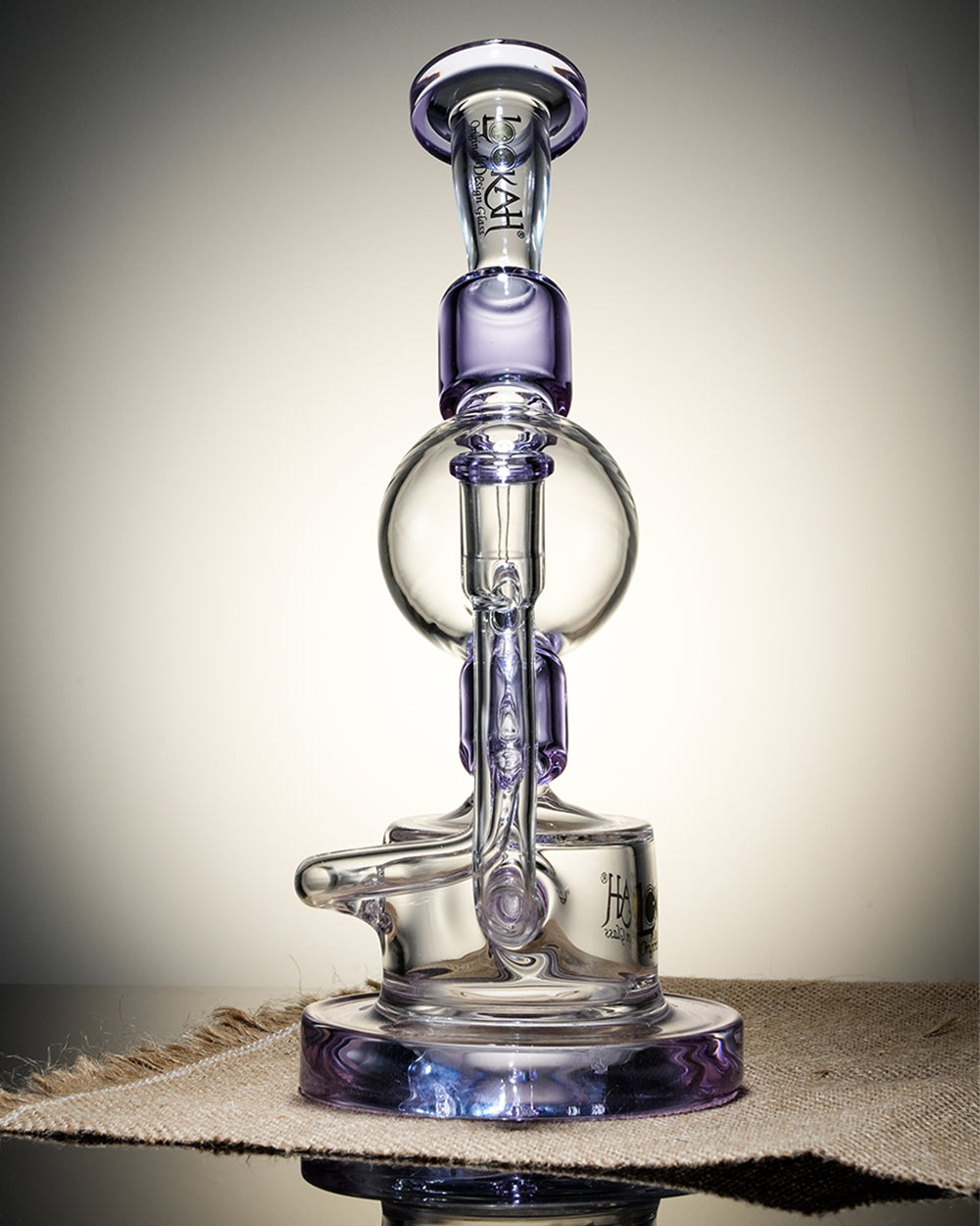 Lookah 10" Recycler Unique Globe Bong