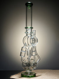 Lookah Bong 21 " Recycler Honeycomb Percs Bong