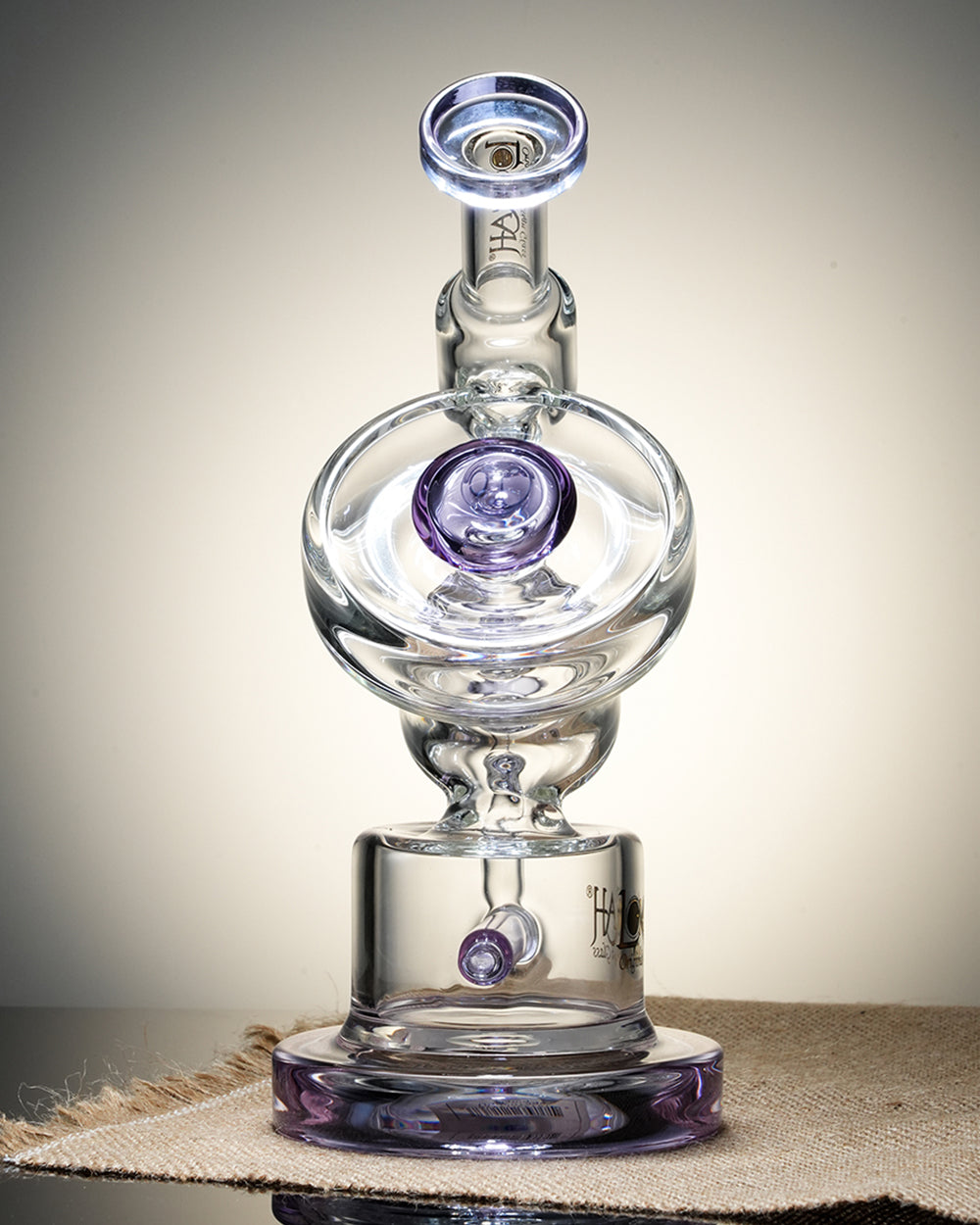 Lookah 10" Recycler Inline Percolator Nebula Bong
