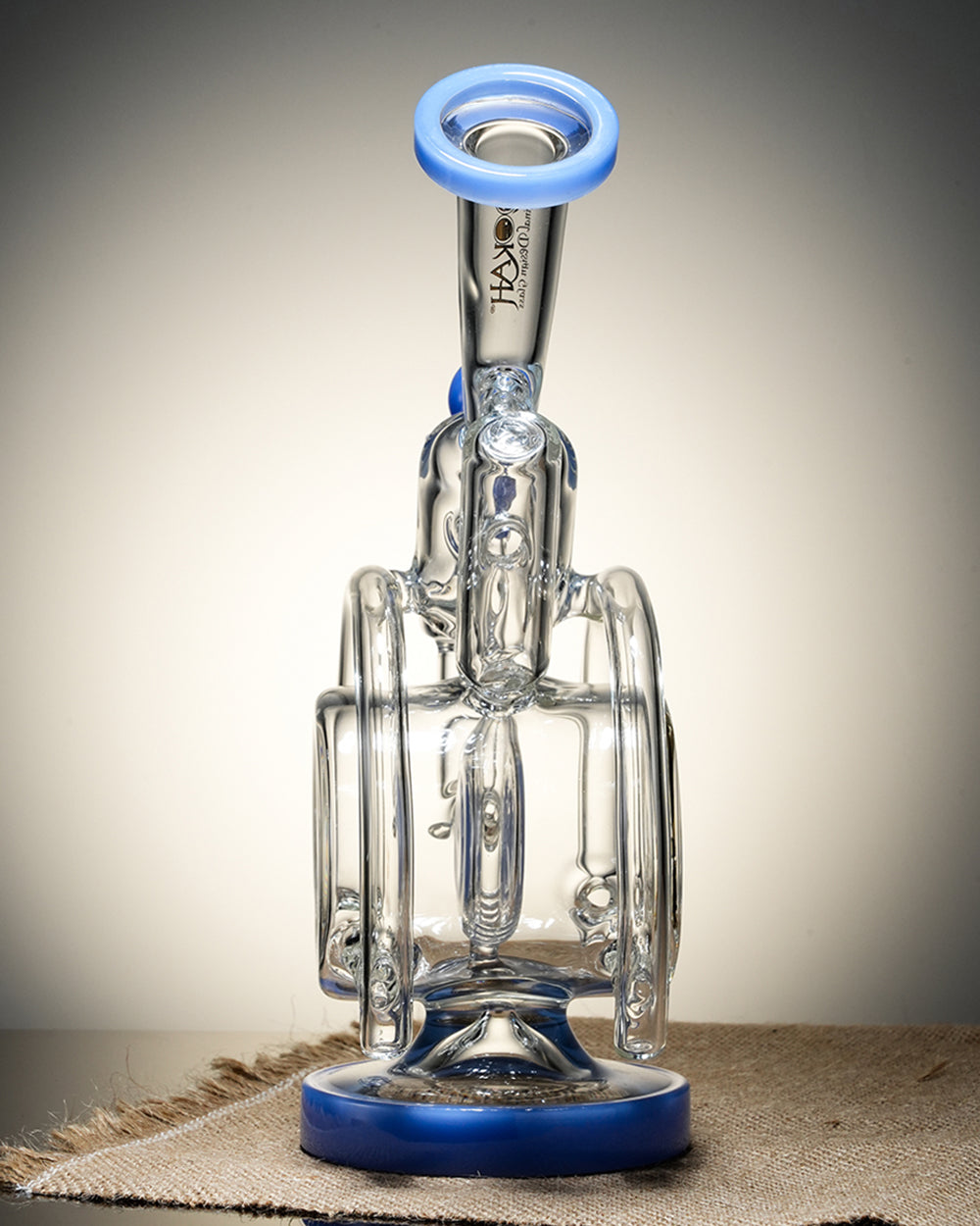 Lookah 10.5" Recycler Orbital Double Chamber Bong