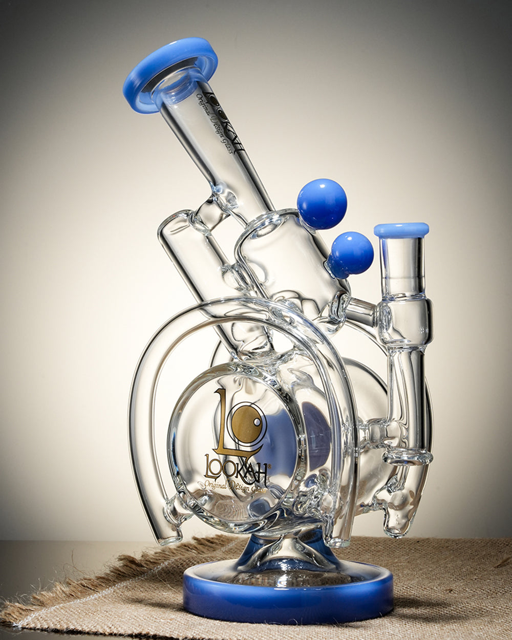 Lookah 10.5" Recycler Orbital Double Chamber Bong