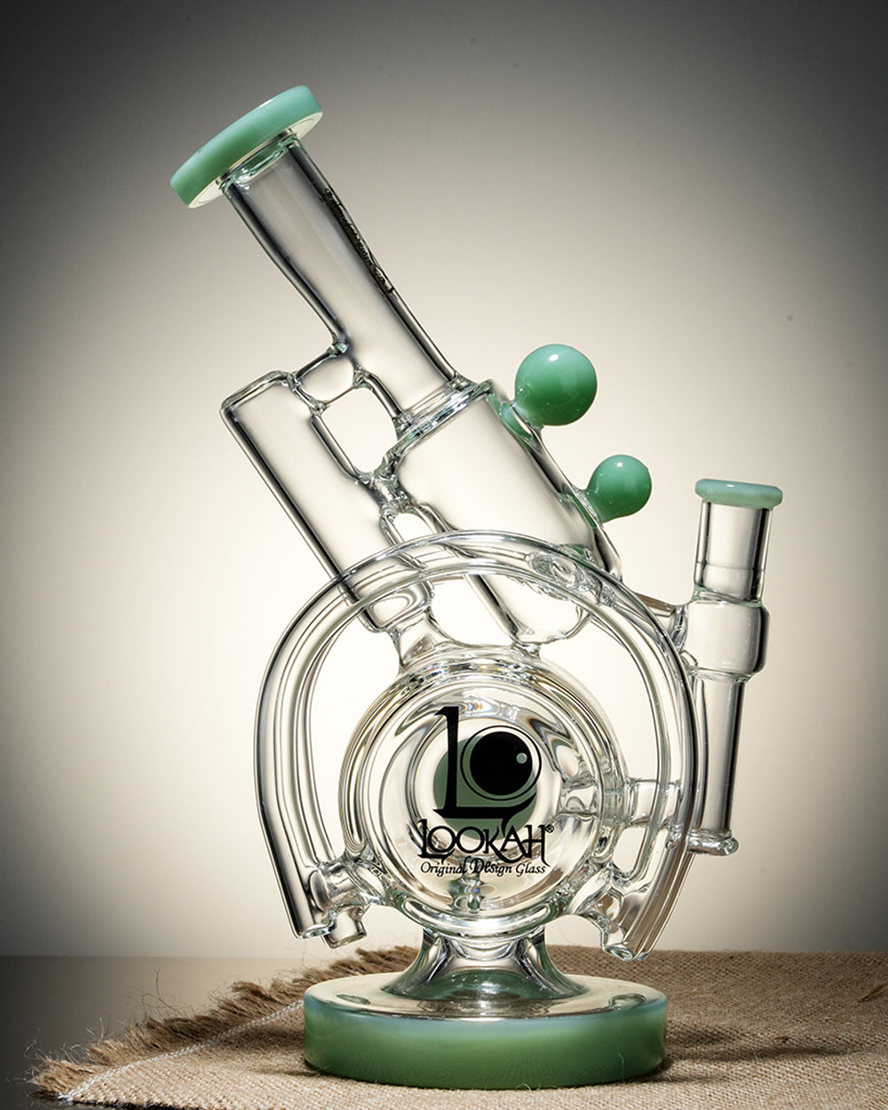 Lookah 10.5" Recycler Orbital Double Chamber Bong