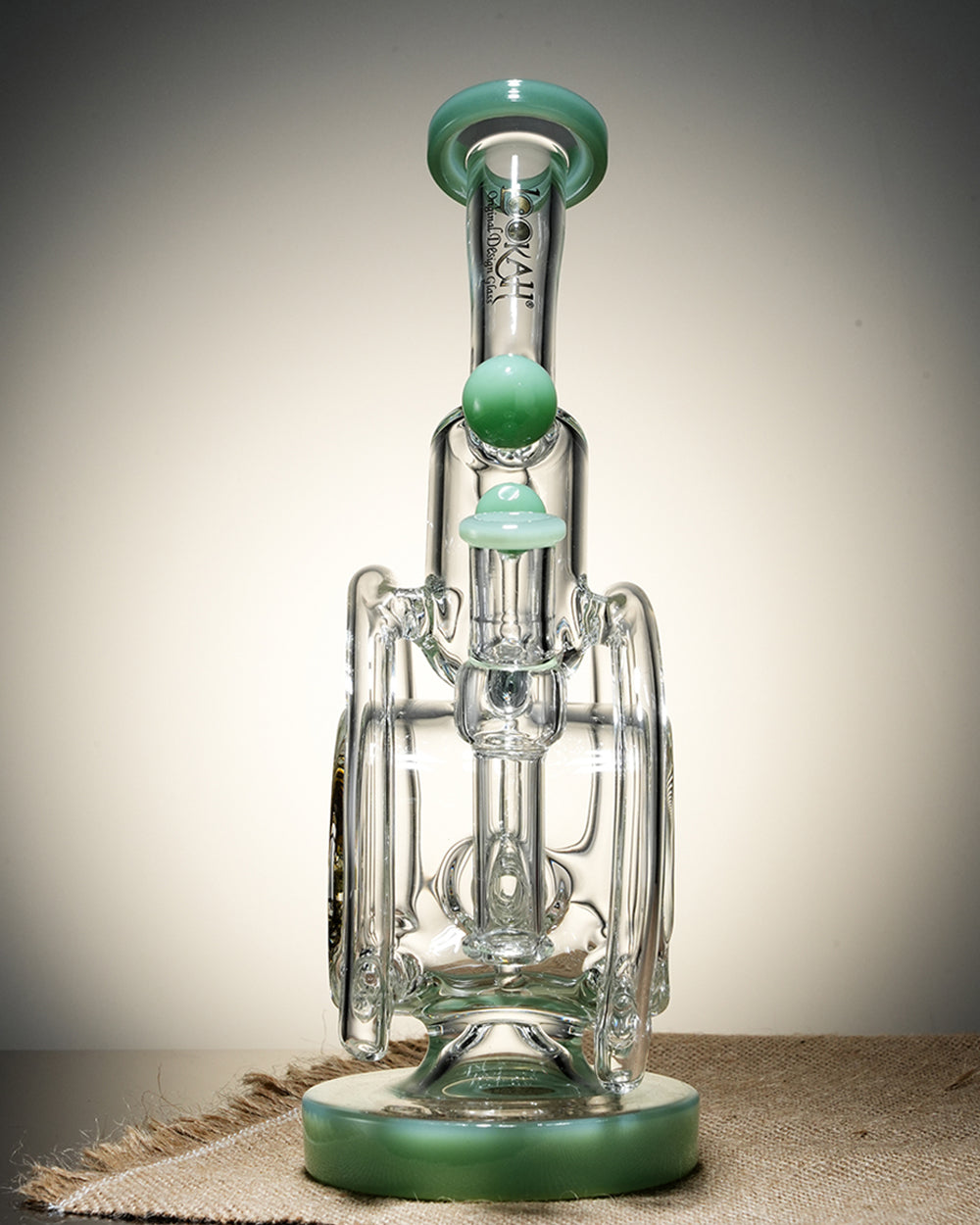Lookah 10.5" Recycler Orbital Double Chamber Bong