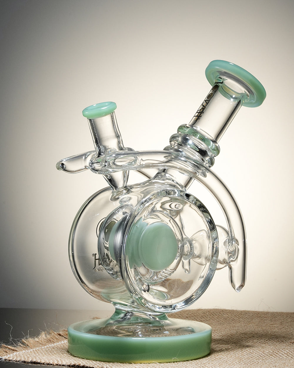 Lookah 10.5" Recycler Orbital Double Chamber Bong