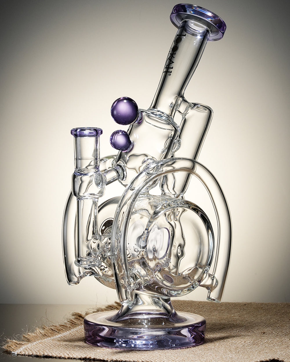 Lookah 10.5" Recycler Orbital Double Chamber Bong