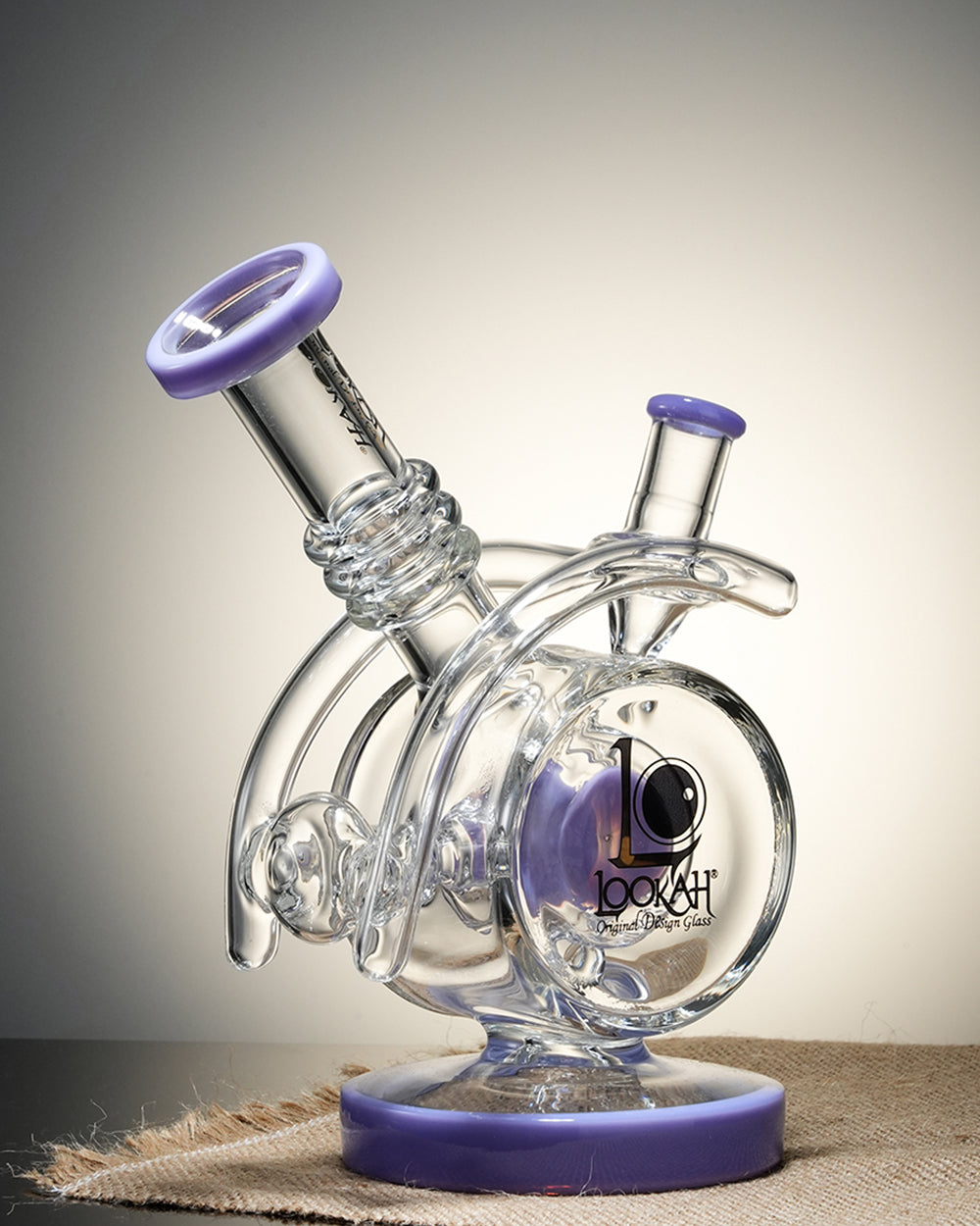 Lookah 10.5" Recycler Orbital Double Chamber Bong