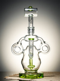 Lookah Bong 12" Recycler Percolator Bong