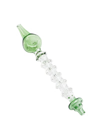 Rings Glass Dab Straw