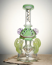 Lookah Rig 10" Cute Six-Eyed Octopus Dab Rig