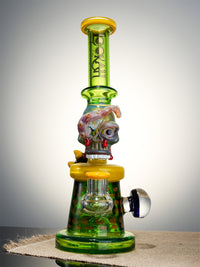 Lookah Bong 10" Cool Skull Octopus Tentacle Bong