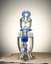 Lookah Rig 8" Mini Recycler Quirky Alien Dab Rig