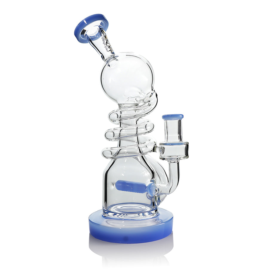 Lookah Bong 10" Spiral Inline Percolator Recycler Bong