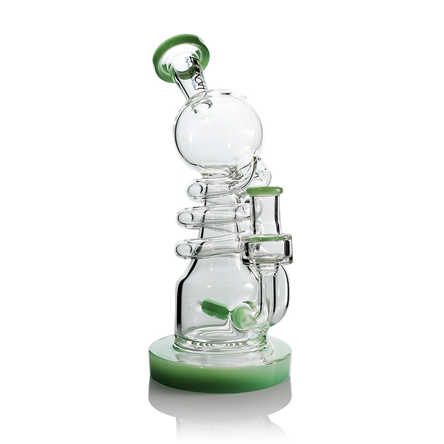 Lookah Bong 10" Spiral Inline Percolator Recycler Bong