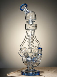 Lookah Bong 15" Spiral Recycler Bong